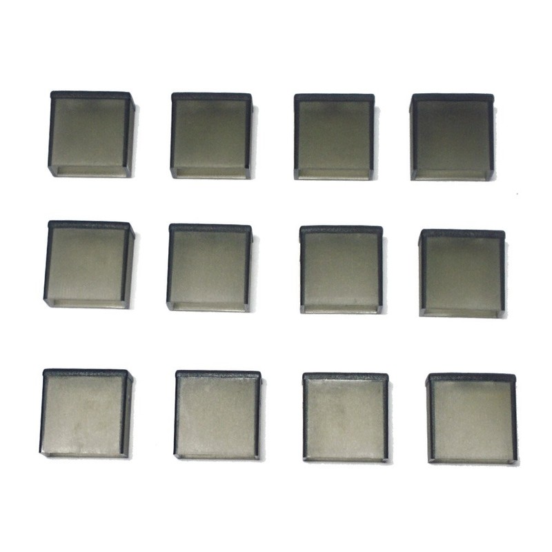 monofive MF-USBC-12B 12pcs Black (Translucent) Protective Cover Cap for USB