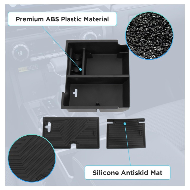 Center Console Organizer Compatible with 2025-2026 Toyota 4Runner (6th Gen)