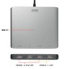 Sanwa Supply USB-C VU3HD7 USB to HDMI Display Adapter (4K