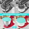 Silicone Lid Compatible with KitchenAid 2QT Ice Cream Mixing Bowl