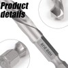 5Pcs 1/4" Quick Change Hex Shank Metal Stubby Drill Bits,