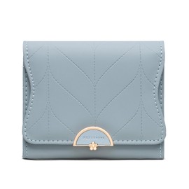 ANYWN Women's Small Purse, Women's Small Purse, Elegant Purse Small with Large Coin Compartment, A-sky blue, S, Elegant