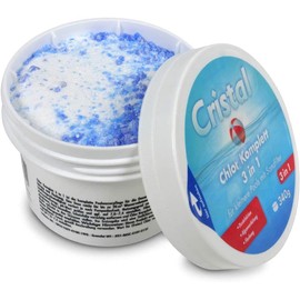 Cristal 1199231 Chlor Komplett 3-in-1, 0,4 kg