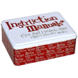 Widdop Bright Side Instruction Manual Novelty Storage Tin