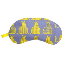 Natural Materials, Salt Power, Warm with the Power of Mung Beans, Salt Eye Pillow, Pair, Yellow, Large, 11.4 x 5.1 x 0.6 inches (29 x 13 x 1.5 cm), Wrap Your Eyes Tightly, Relax with the Scent of