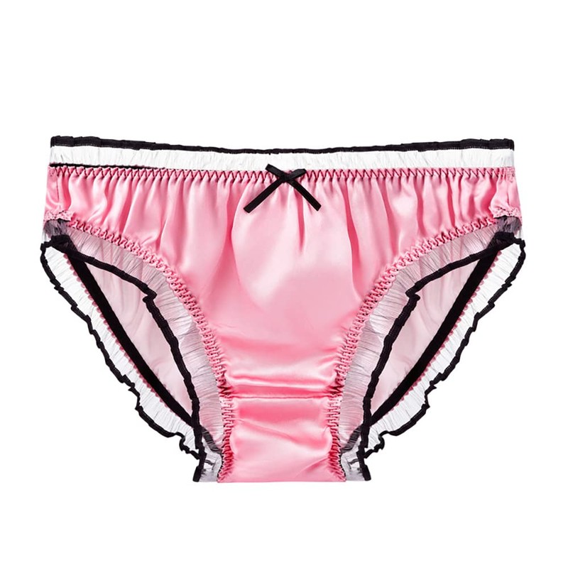 LingDooo - Calzoncillos de Seda Pura para Mujer, con Varios