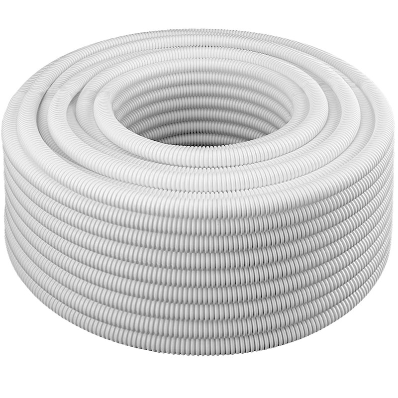 Electriduct 1/4" Polypropylene Non-Slit Wire Loom Corrugated Flexible Conduit -