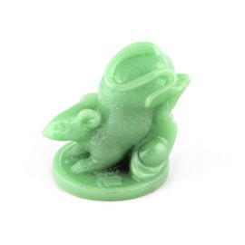 Chinese Horoscope Zodiac Rat Statue Mouse Figurine Feng Shui Animal Jade Color