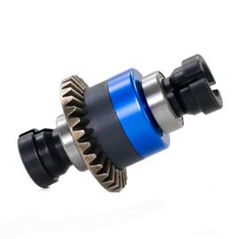 Steel Assembled Differential 30T 0.8Mod GROM for ARRMA 1/18 Granite Typhon 1/14 Mojave GROM,Replacement # ARA311177#ARA311177V2 (Blue)