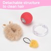 Interactive Cat Toy Ball Fast Rolling in Pouch, Automatic Cat
