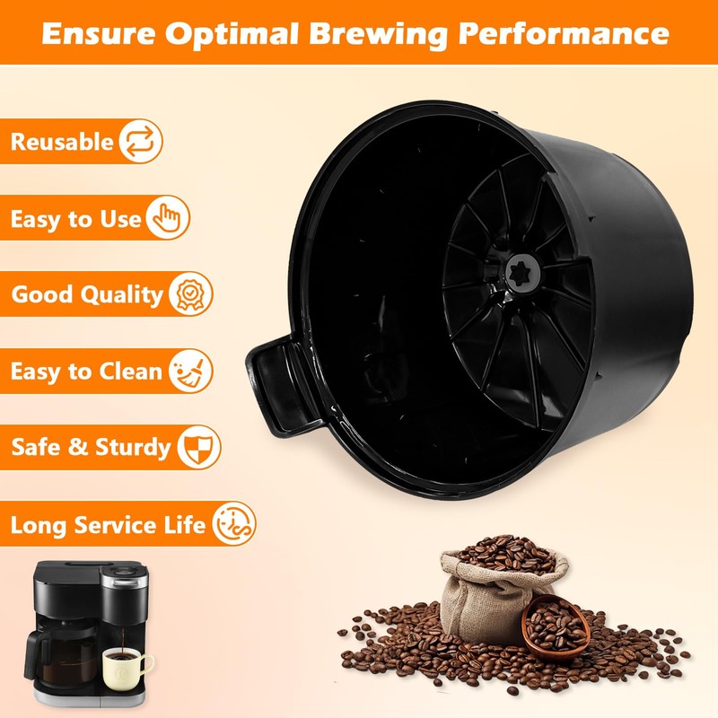 Brew Basket Replacement for Keurig K-Duo Brewers Machine (Only Fit