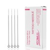 ATOMUS 50pcs 5RL Round Liner Tattoo Needles Disposable Sterilized Professional