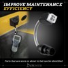 EXOEMTS 4-Pin Diagnostic Cable Adapter for Club Car Golf Cart,