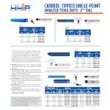 HHIP 2008-0008 Ar-8 C6 Carbide Tipped Single Point Tool Bit