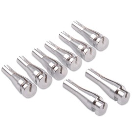 8Pcs Compatible For Ford F150 F250 F350 E-150 E-250 E-350 Car Door Cable Fix Replacement Vehicle Door Latch Lock Cable Repair Kit