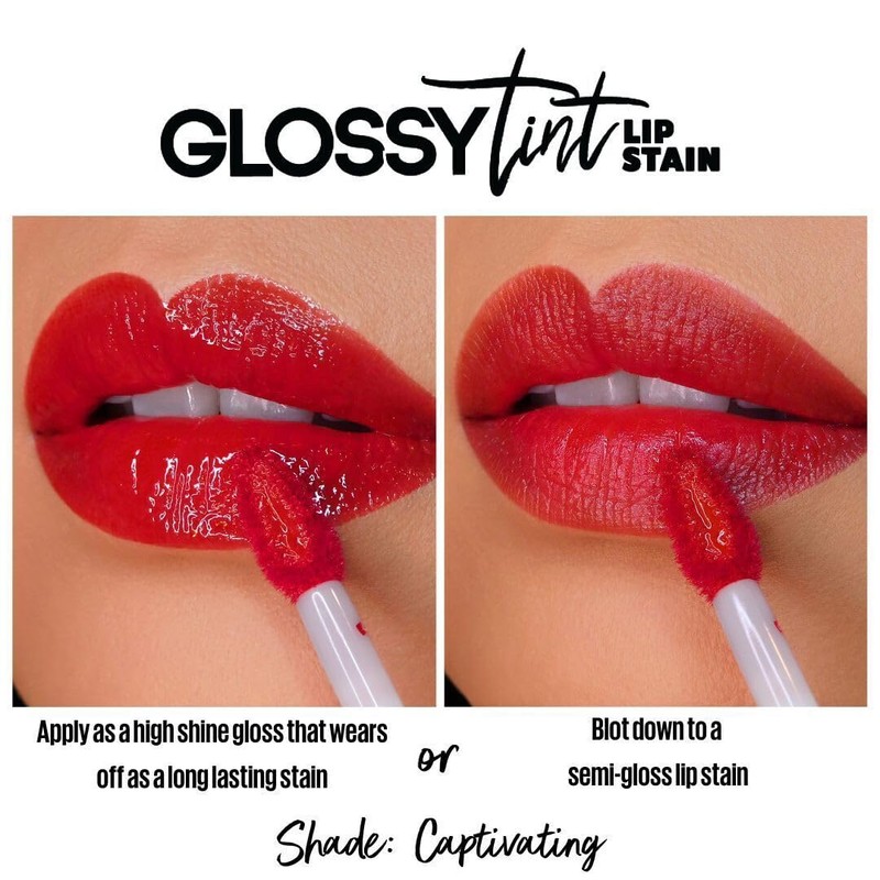 L.A. Girl Glossy Tint Lip Stain, Captivating GLC708
