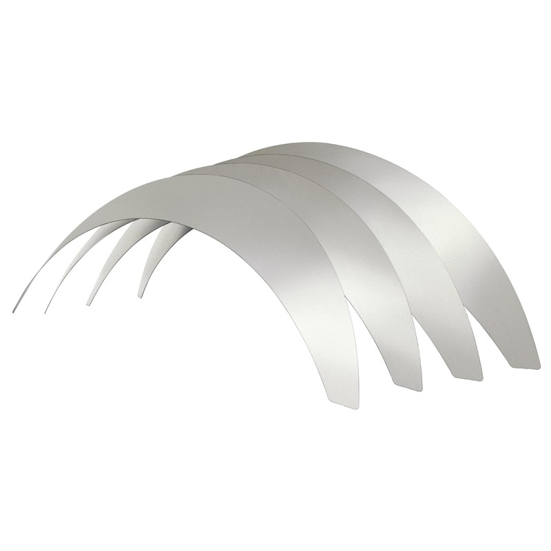 KUAFU Universal Steel Fender Flares 2" Wide, Front & Rear