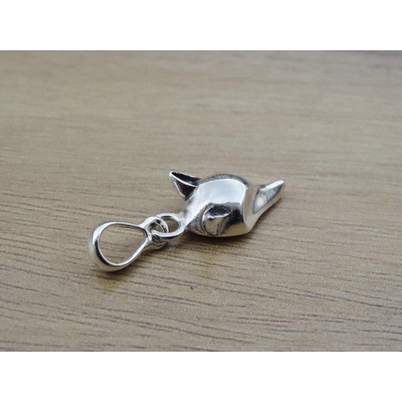 Fox Pendant Sterling Silver 925 Wild Animal Charm Unisex Jewellery
