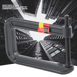 C Clamp, Heavy Duty Deep Throat G Clamp DIY Carpentry Clamping Tool for Woodworking Welding Building (Clamping thickness 70*depth 180mm)