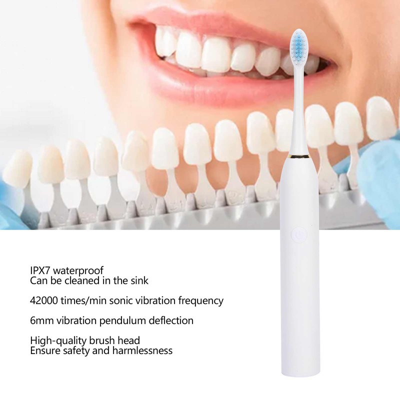 Rechargeable Electric Toothbrush Travel Portable Sonic Cleaning Toothbrush Oral Care