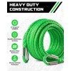 DAYDOOR Winch Rope Extension, 3/8'' x 50ft Synthetic Winch Extension