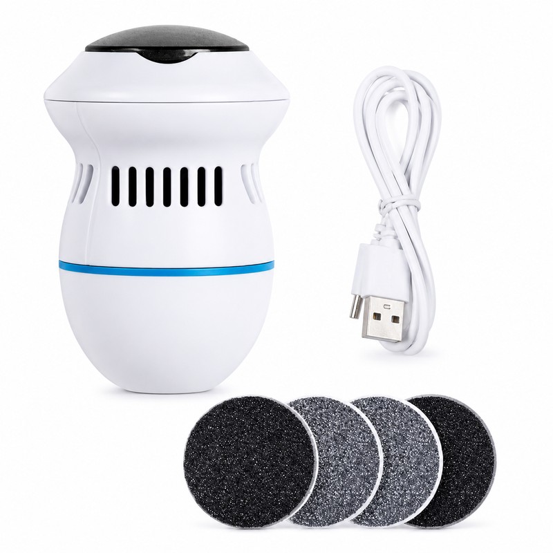 Electric Foot File for Smooth Heel Care – Rechargeable Callus