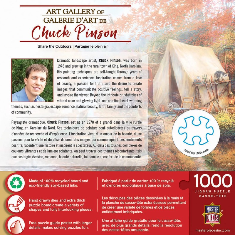 MasterPieces 1000 Piece Jigsaw Puzzle for Adults, Family, Or Kids