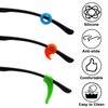 Benvo 12 Pairs Eyeglasses Retainers Silicone Glasses Temple Holders Anti-slip