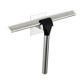 Turbo-Loc® Quadro Stainless Steel Shower Squeegee