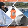 AP-876 Orange Cup Type Small Handheld Wind Direction Anemometer for