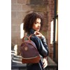 MKF Collection Signature Backpack for Women Vegan Leather Top-Handle Bookbag