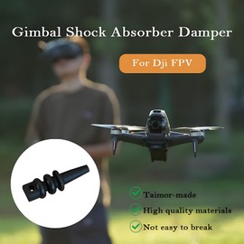 ZWLLKJGS 4Pcs Gimbal Shock Absorption Rubber Replacement for DJI FPV Drone Accessories Original Shock Absorber Ball Damping Rubber Gimbal Shock Bracket Repair Parts
