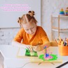 Laysinly Acrylic Dry Erase Board with Light up Stand, 11.81"