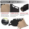 CARTIST Dashboard Cover Mat for 2014-2018 2019 2020 Nissan Rogue