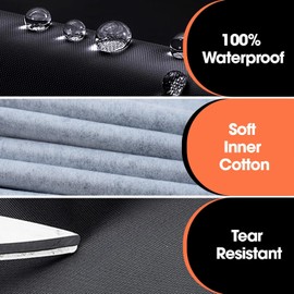 Aoulette Car Cover Custom Fit for Toyota 4Runner 1995-2025 Outdoor/Indoor Full Car Cover, with Towel/Dust Bag. All Weather Waterproof Rain Snow UV Sun Protector.