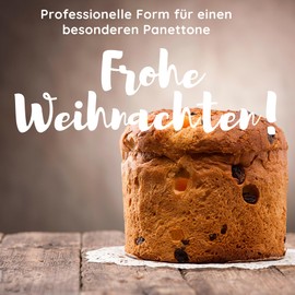 High Panettone Mould (1kg - 20 Pack) | Professional Natural Pure Cellulose Paper High Density Calendered Baking Moulds Heat Resistant Up to 200°C