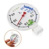 WHAMVOX High Precision Refrigerator Thermometer Freezer Temperature Gauge Hygrometer Easy