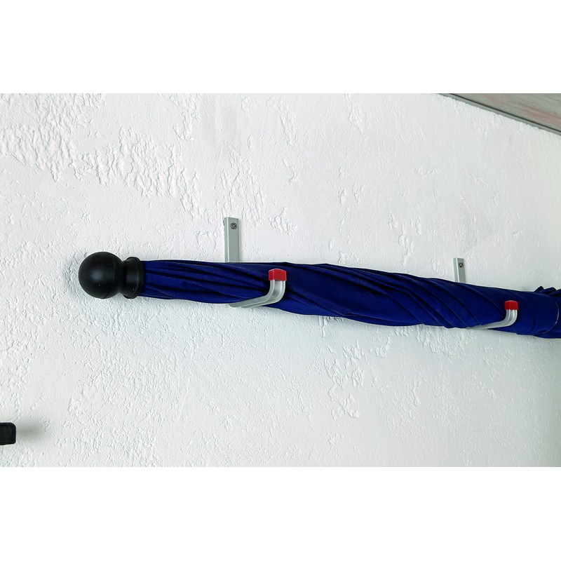 Wall Hook Angled Aluminium, 805555