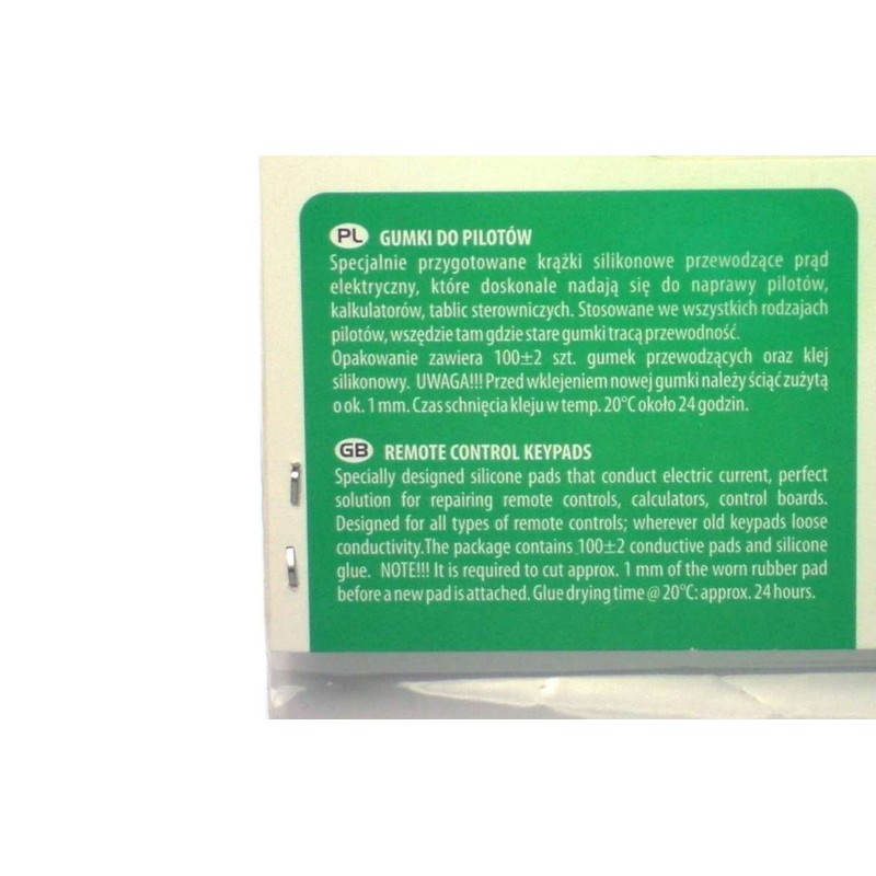 Key Pad Repair Kit für TV Video oder Audio Infrared