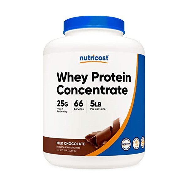 Nutricost Whey Protein Concentrate (Chocolate) 5LBS