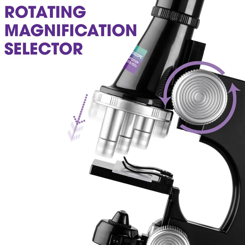 Toyrific | Kids Microscope Set Kit with Light, STEM Kit