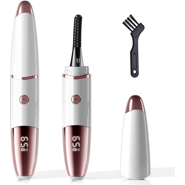 Heated Eyelash Curlers - Fast Heat up Within 10s -