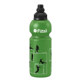 Fizzii Pop 600 Play Plastic Bottle Leak-proof at Fizzy, Non-toxic, Dishwasher Safe, Football, 600 ml