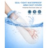 quiheat Kids Waterproof Arm Cast Covers for Shower & Bath,