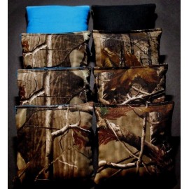 BackyardgamesUSA CORNHOLE BEAN BAGS REALTREE Camo Camoflauge 8 ACA Real Tree Hunting Fishing Bags