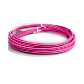 BTBGOET LC to LC Fiber Patch Cable 1m OM4 OM3 OM2 OM1 Multimode Duplex LC LC Jumper Fiber Cable 40GB/100GB MMF 50/125µm LSZH Optical Ethernet Patch Cable Pink Red (1meter 3ft)