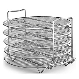 QUHUOYAO dehydrator rack compatible with stainless steel stand accessories instant pot dehydrator rack compatible with stainless steel stand accessories upgraded shelf