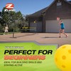 Zume Games Portable Badminton Set with Net, 4 Rackets, Shuttlecocks