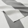 Madison Park MP70-1484 Spa Waffle Shower Curtain 72x72 Grey,72x72