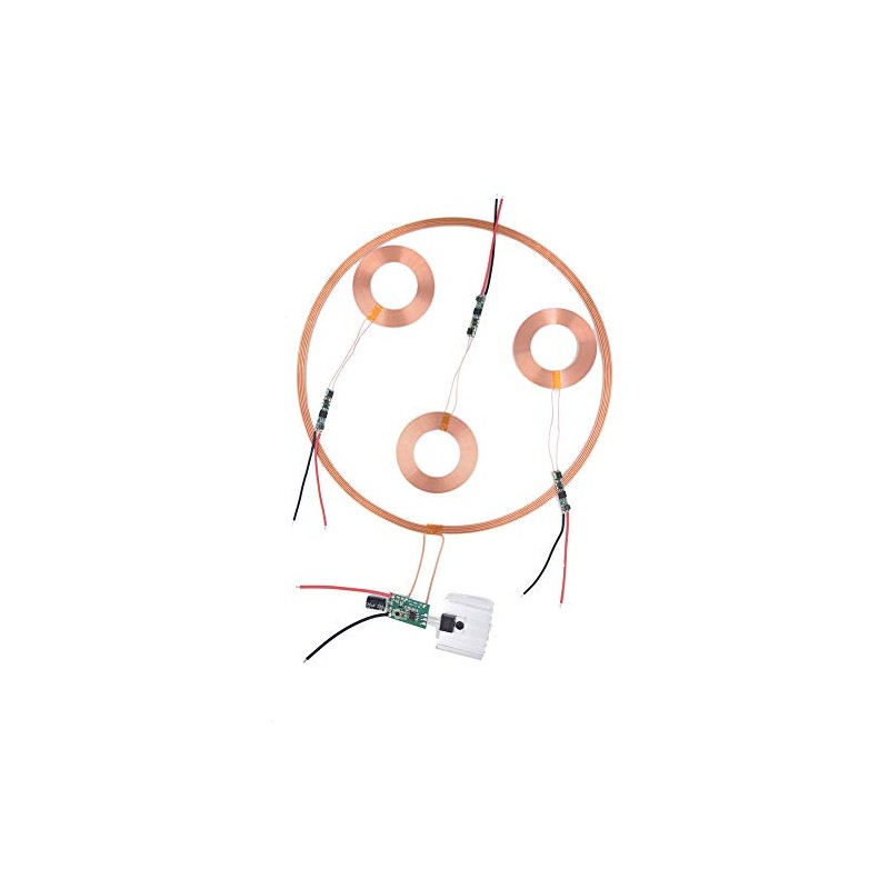 Taidacent High Power 24V 200mm One-to-Many Long Distance Wireless Inductive